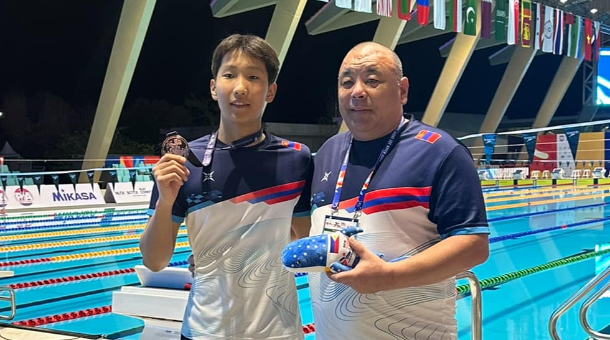 E.Erkhes grabs bronze medal at 11th Asian Age Group Championship